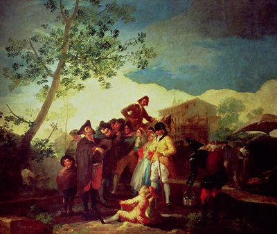 Le Guitariste aveugle - Francisco Jose de Goya y Lucientes