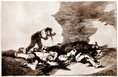 Les Désastres de la guerre : Para eso habeis nacido (c