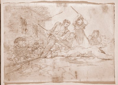 Les Désastres de la guerre : Canaille - Francisco de Goya