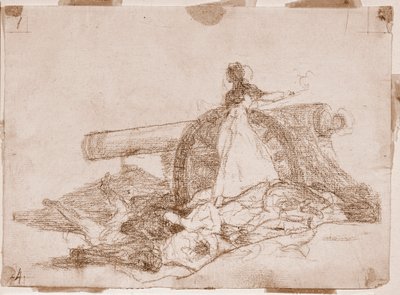 Les Désastres de la guerre : Quel courage ! - Francisco de Goya