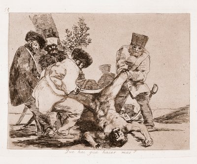 Les Désastres de la guerre : Que pouvons-nous faire d