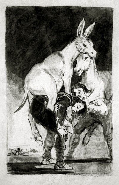 Toi qui ne peux pas - Francisco de Goya