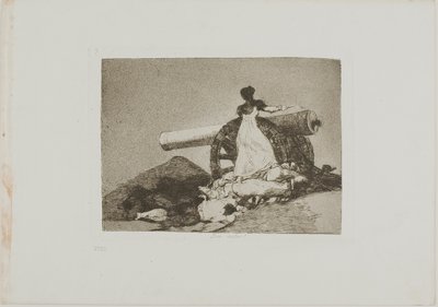 Quel courage!, planche sept de Les Désastres de la guerre - Francisco Jose de Goya y Lucientes