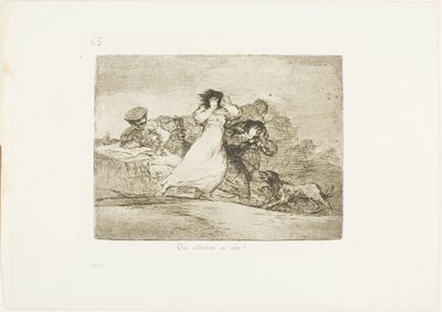 Quel est ce brouhaha ?, planche 65 de Les désastres de la guerre - Francisco Jose de Goya y Lucientes