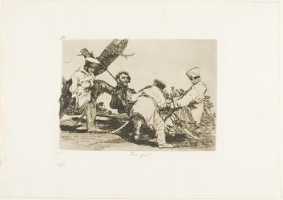 Pourquoi ?, planche 32 des Désastres de la guerre - Francisco Jose de Goya y Lucientes