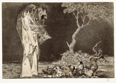 planche 2 dans "Disparates" - Francisco de Goya