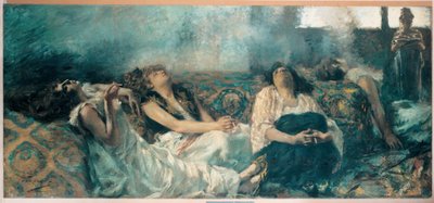 Collection privée. Toutes les femmes fumeuses de haschich - Francisco Llorens Diaz