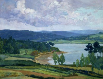 RIA GALLEGA-HUILE / TOILE – 90x126 – 1930/36 - Francisco Llorens Diaz