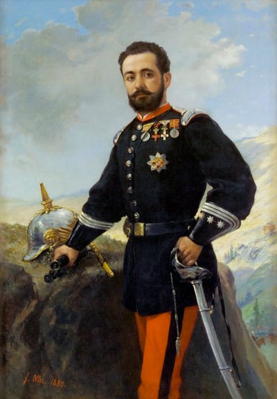 Portrait du colonel Francisco Enrique Contreras - Francisco Manuel Oller