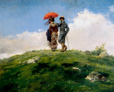 La montagne verte - Francisco Masriera y Manovens
