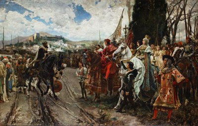 La Reddition de Grenade en 1492 - Francisco Pradilla y Ortiz