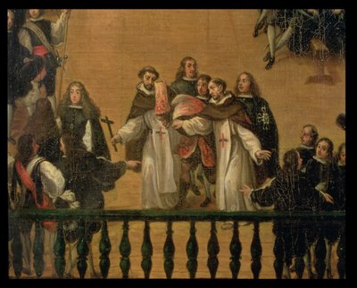 Auto de fe sur la Plaza Mayor à Madrid, détail - Francisco Rizi