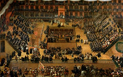 Auto de Fe sur la Plaza Mayor, Madrid - Francisco Rizi