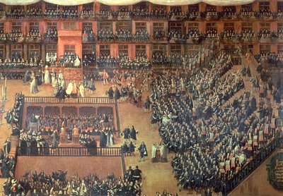 Auto de Fé sur la Plaza Mayor, Madrid, 30 juin 1680 (détail) - Francisco Rizi