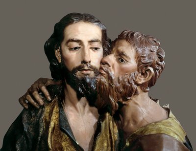 Arrestation ou baiser de Judas - Francisco Salzillo