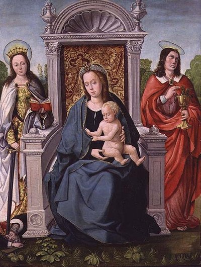 Madone et enfant avec sainte Catherine et saint Jean l
