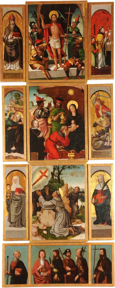 Retable des saints Anne et Michel l