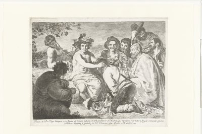 Bacchus et les ivrognes - Francisco de Goya