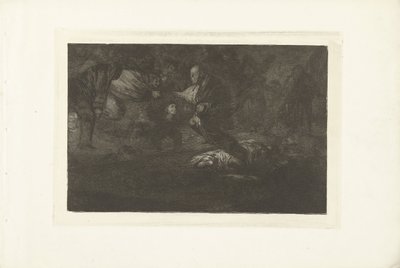 Folie funéraire (Los Disparates) - Francisco de Goya