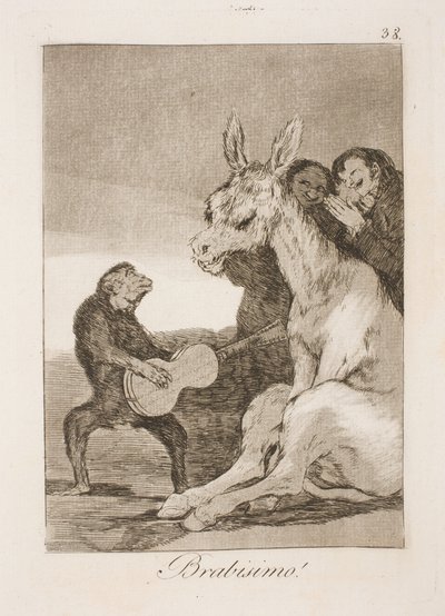 Bravissimo (Charles IV et Godoy) - Francisco de Goya