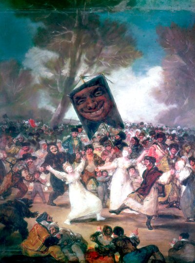 Corrida dans un village, 1812-1814 - Francisco de Goya
