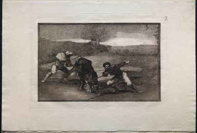 Corridas : Une autre manière de chasser à pied - Francisco de Goya
