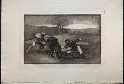 Corridas : Une autre façon de chasser à pied, 1876 - Francisco de Goya