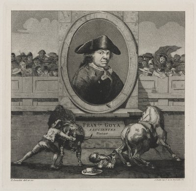 Corridas : Frontispice, 1876 - Francisco de Goya
