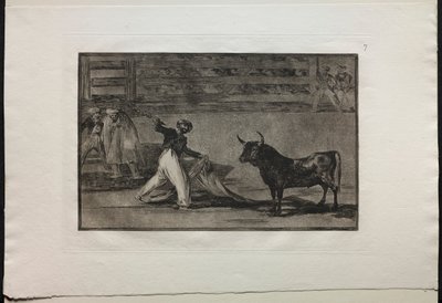 Corridas : Origine des harpons ou banderilles - Francisco de Goya