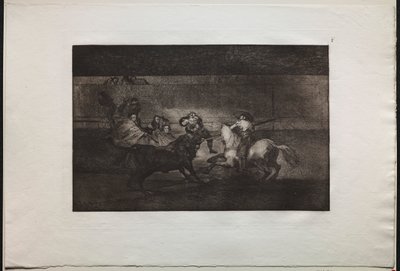 Corridas : La mort de Pepe Illo (3ème composition) - Francisco de Goya