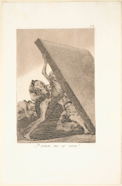 Caprices : Et ils ne partent toujours pas ! - Francisco de Goya