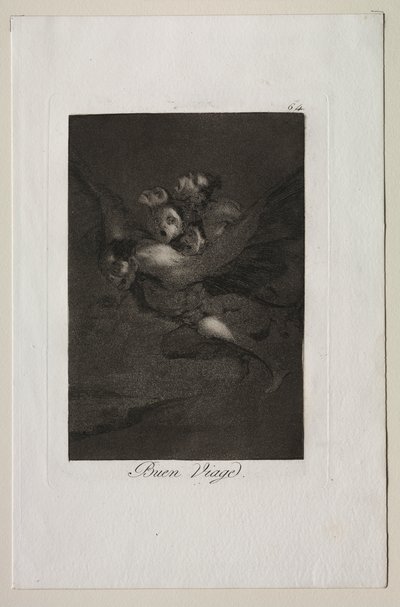 Caprices : Bon voyage ! - Francisco de Goya