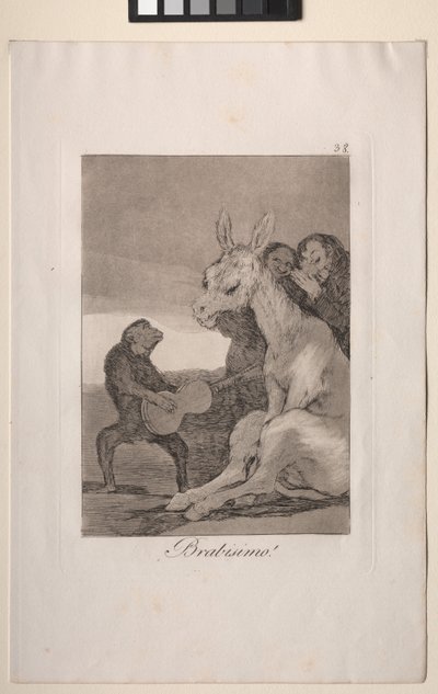 Caprichos : Bravo ! - Francisco de Goya