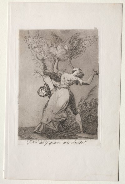 Caprices : Personne ne peut nous détacher ? - Francisco de Goya