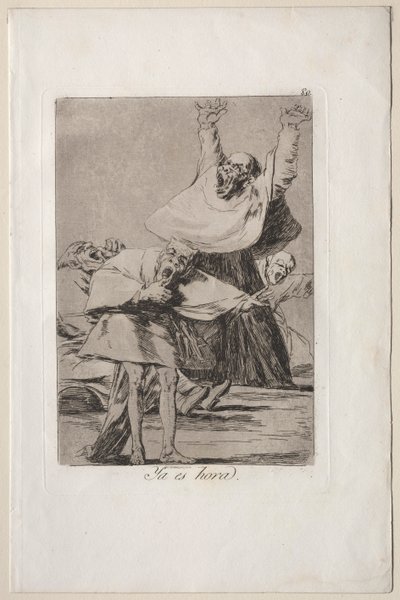 Caprichos : Il est temps - Francisco de Goya