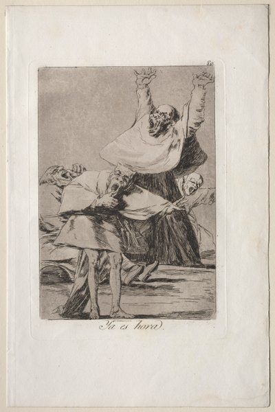 Caprichos : Il est temps - Francisco de Goya