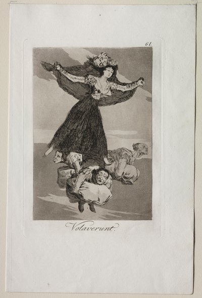 Caprichos : Ils ont volé - Francisco de Goya