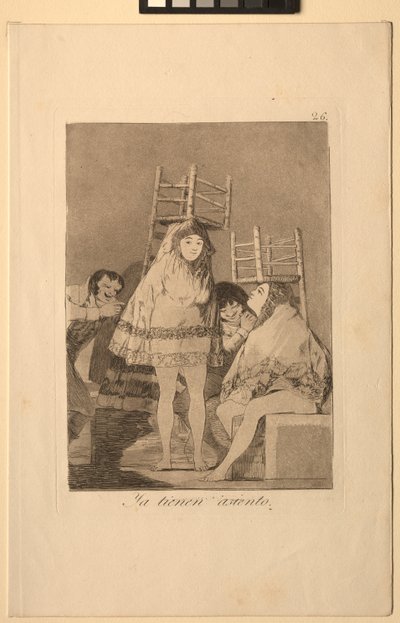 Caprichos : Ils ont déjà une place - Francisco de Goya