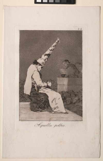 Caprichos: Ces grains de poussière - Francisco de Goya