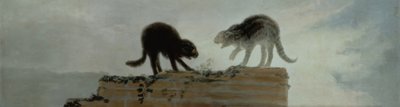 Chats se battant - Francisco de Goya