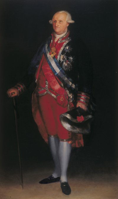 Charles IV en uniforme de colonel des Guardias de Corps, 1800 - Francisco de Goya