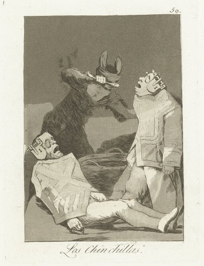 Les Chinchillas - Francisco de Goya