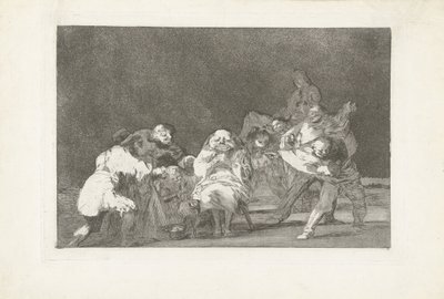 La Loyauté (séries: Les Disparates, Les Proverbes) - Francisco de Goya