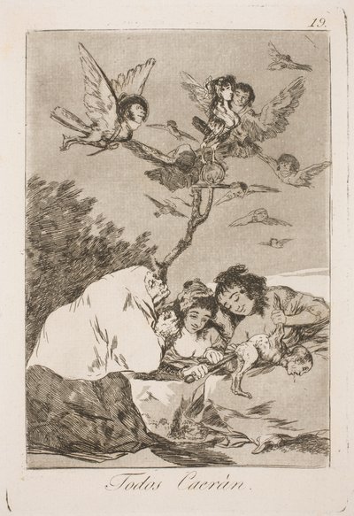 Ils tomberont tous - Francisco de Goya