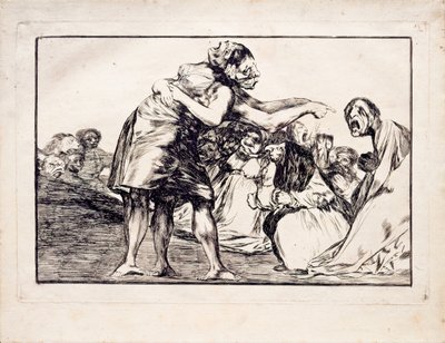 Folie désordonnée de la série Los Disparates, 1815-1819 - Francisco de Goya