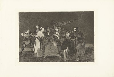 Triple folie (Los Disparates) - Francisco de Goya