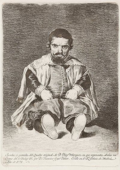 Un nain - Francisco de Goya