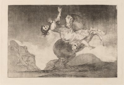 El caballo raptor - Francisco de Goya