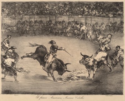 Le célèbre Américain, Mariano Ceballos - Francisco de Goya