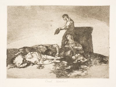 Misère! (48) - Francisco de Goya